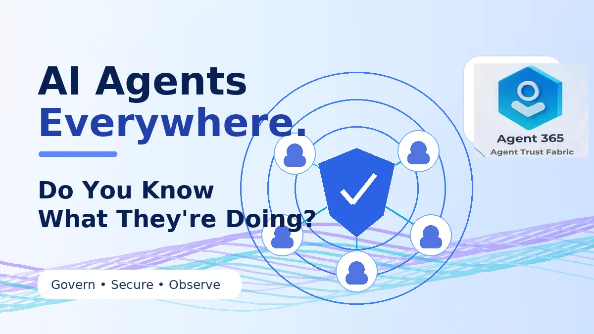 Your AI Agents Are Already Running. Do You Know What They're Doing?