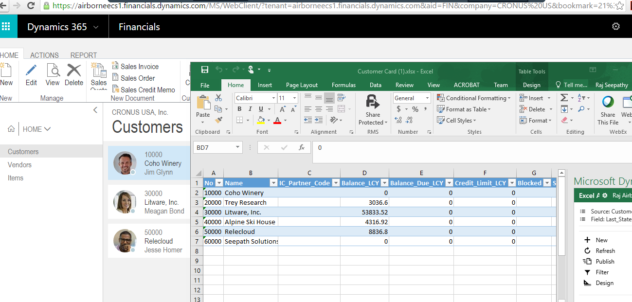Seepath dynamics 365 financials suite
